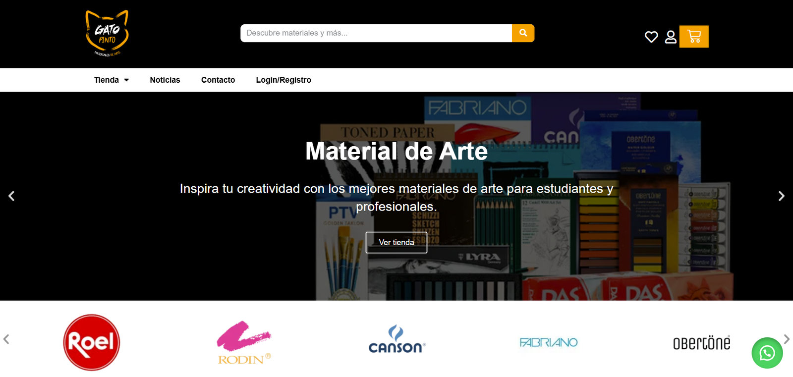 Tienda materiales arte